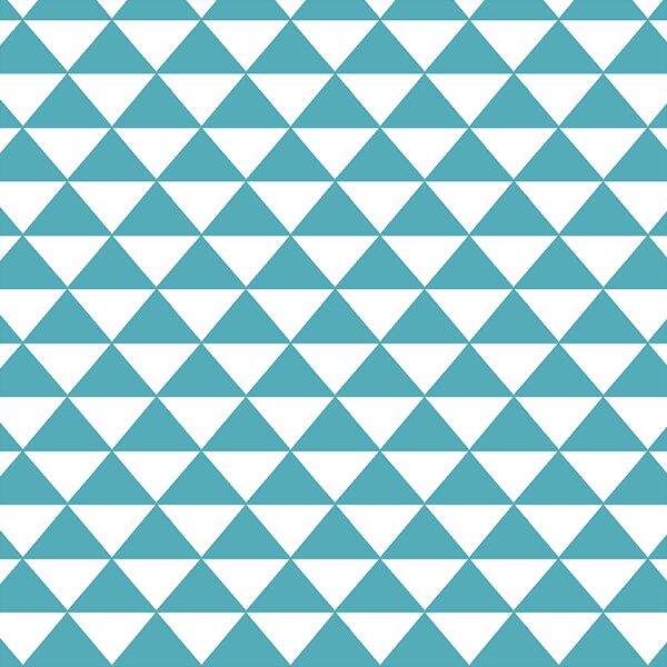 Triangle Mosaic in Lagoon