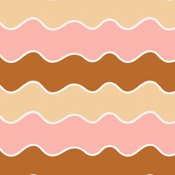 Waves in Sunset