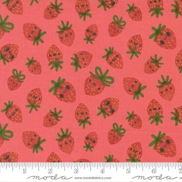 Strawberries in Pink