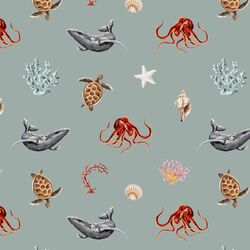 Ocean Fauna in Eucalyptus