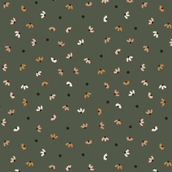 Petal Dot in Dark Fern
