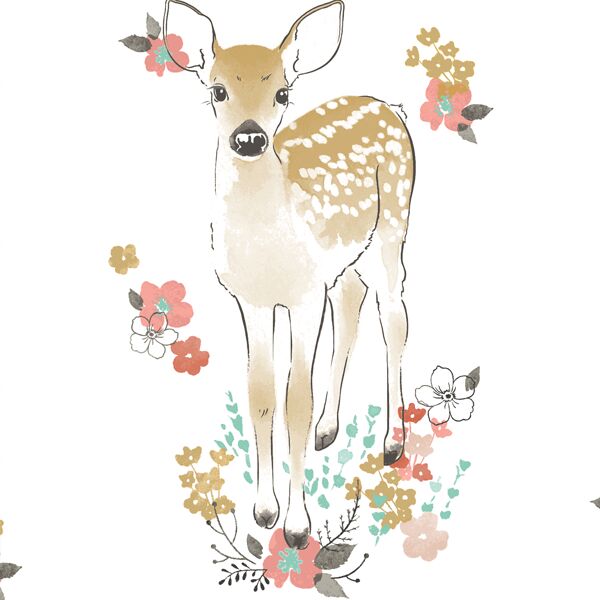 Fawn in Tulip