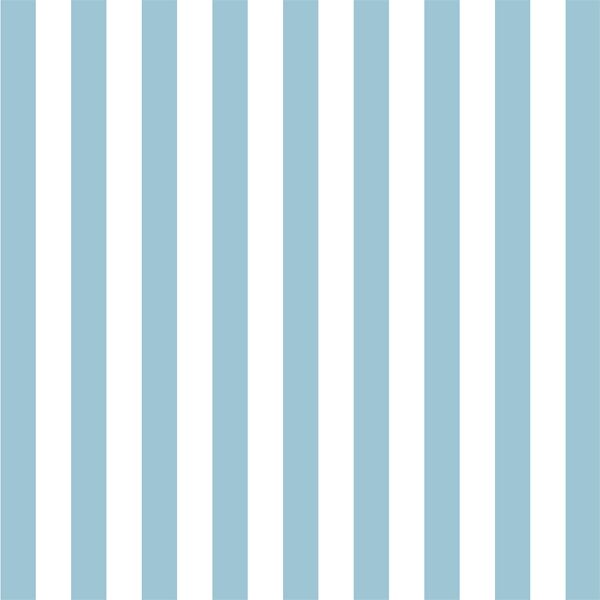Candy Stripe in Bluebell