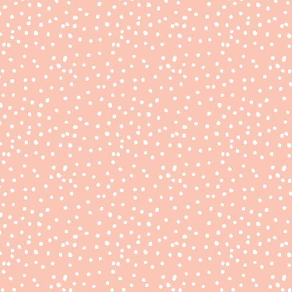 Summer Polka Dot in Fresh Peach