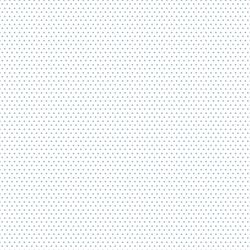 Small Winter Dot in Cashmere Blue on White