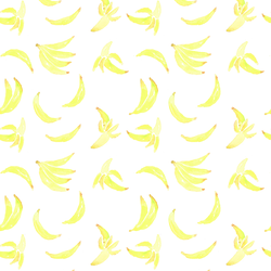 Yellow Bananas in Summer