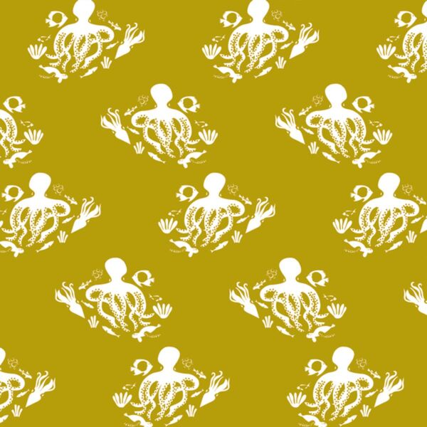 Octopus in Golden