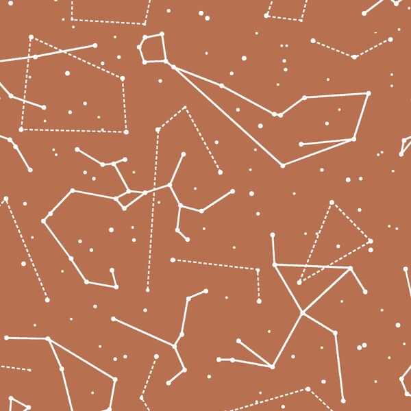 Star Charts in Terracotta