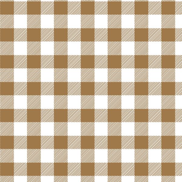Medium Buffalo Plaid in Ochre