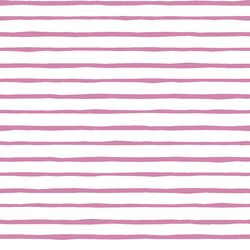 Artisan Stripe in Wisteria on White