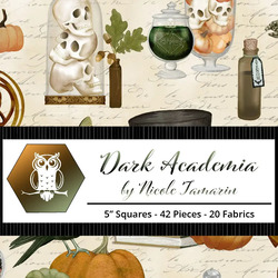 Dark Academia 5" Square Pack