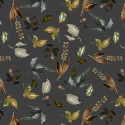 Woodland Foliage in Onyx