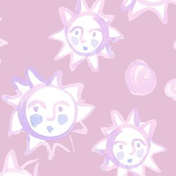 Large Sun Goddess in Mulberry Shade