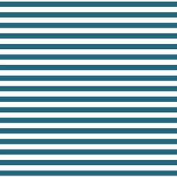 Horizontal Dress Stripe in Topaz