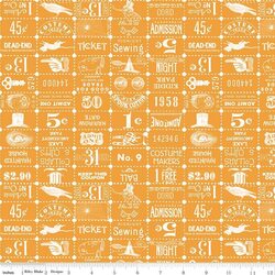 Ticket Grid in Orange