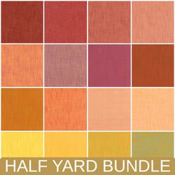 Handloom in Daiquiri Half Yard Bundle
