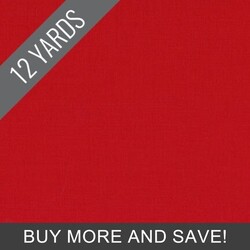 Cotton Couture in Ruby - 12 Yard Bolt
