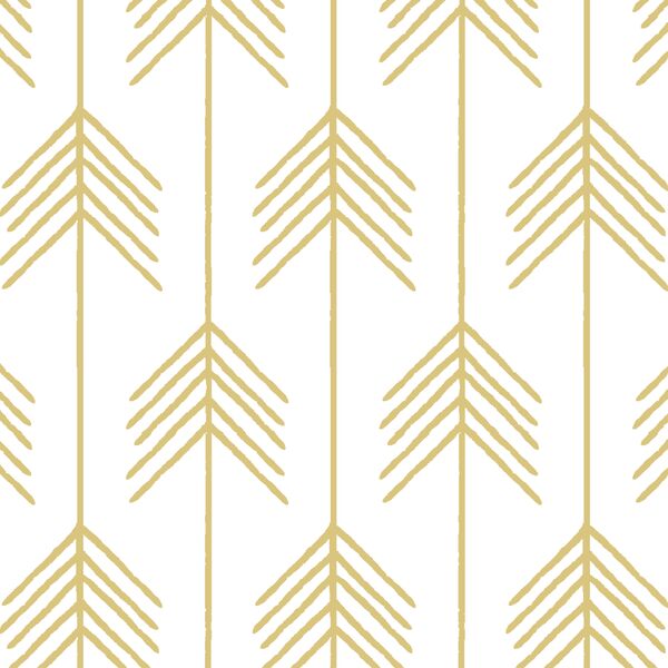 Vanes in Honey on White