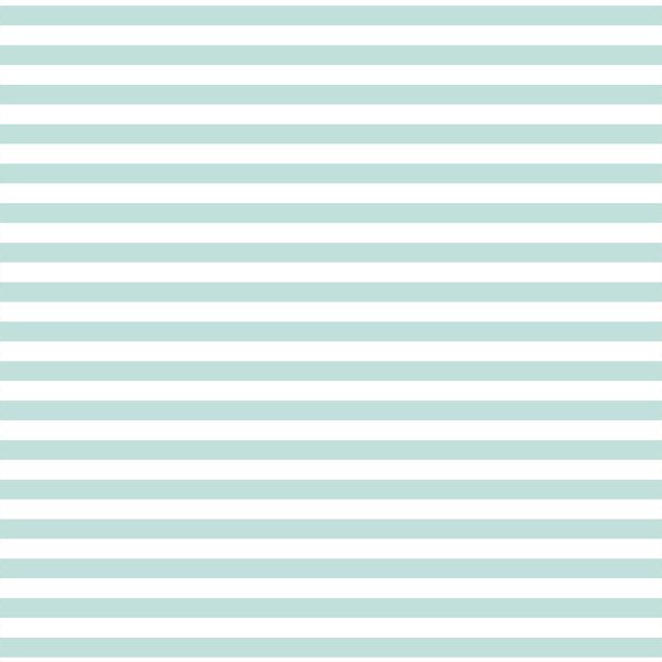 Horizontal Dress Stripe in Glacier Blue