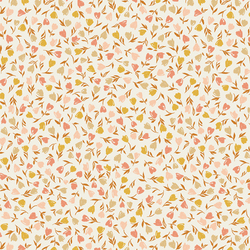Floral Frenzy in Amber