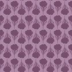 Silhouette Bloom in Wild Violet