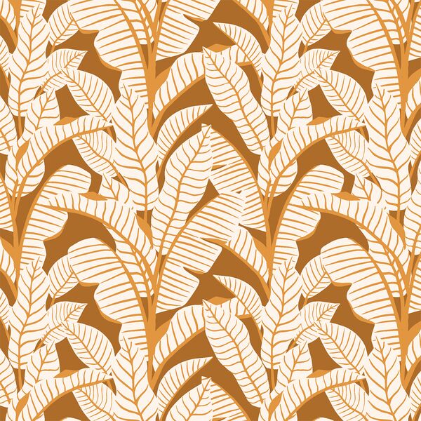 Small Palm Play in Copper Brown