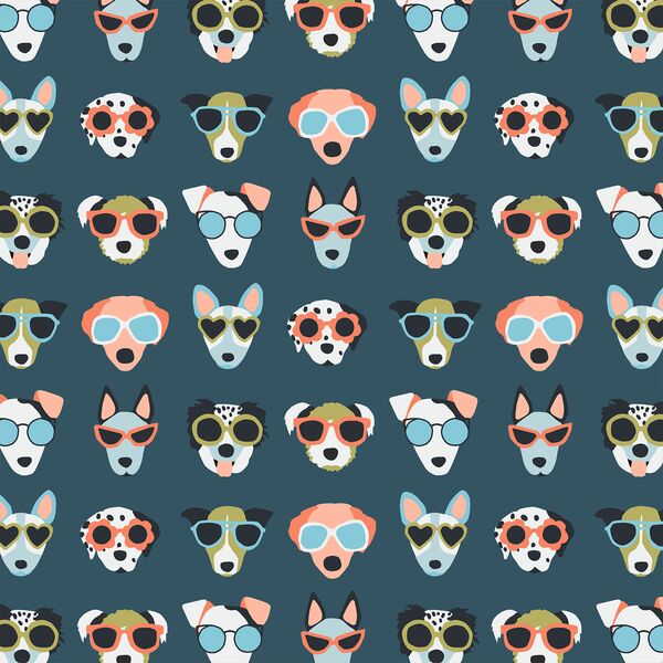 Cool Pups in Bright
