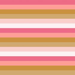 Little Look Lively Stripe in Just Rosy