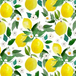Large Lemons in White