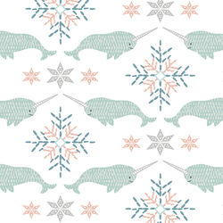 Narwhal Dance in White