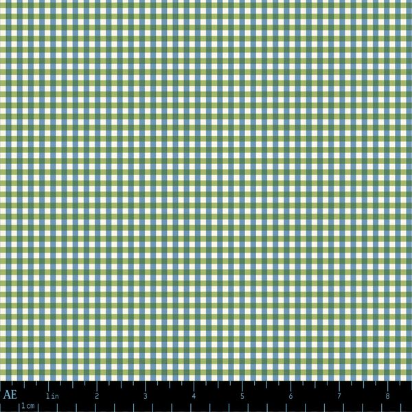 Mercerie Gingham in Market Green