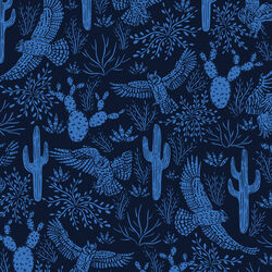 Courtship Dance in Navy Blue
