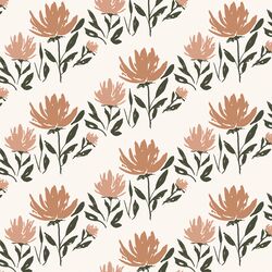 Rising Blooms in Ivory