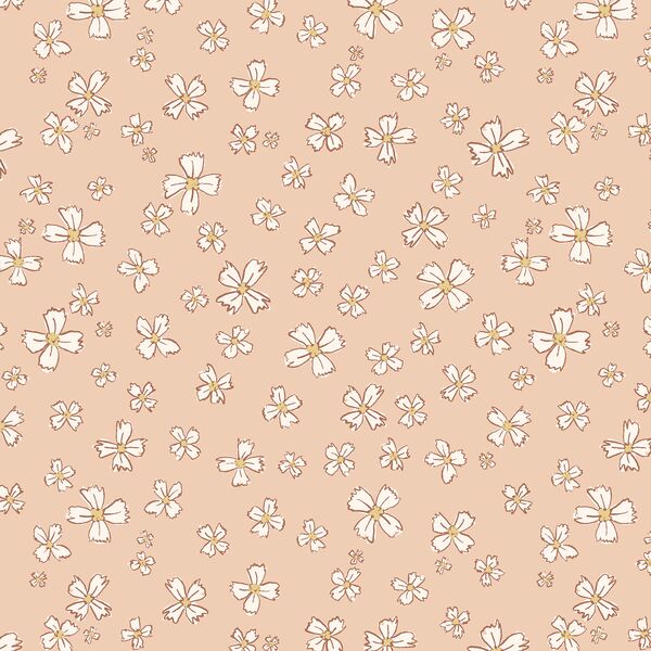 Daisy Blooms in Baby Pink