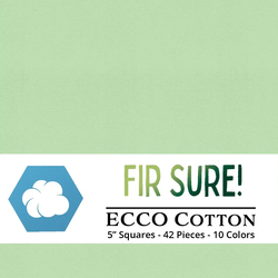Ecco Cotton 5" Square Pack in Fir Sure