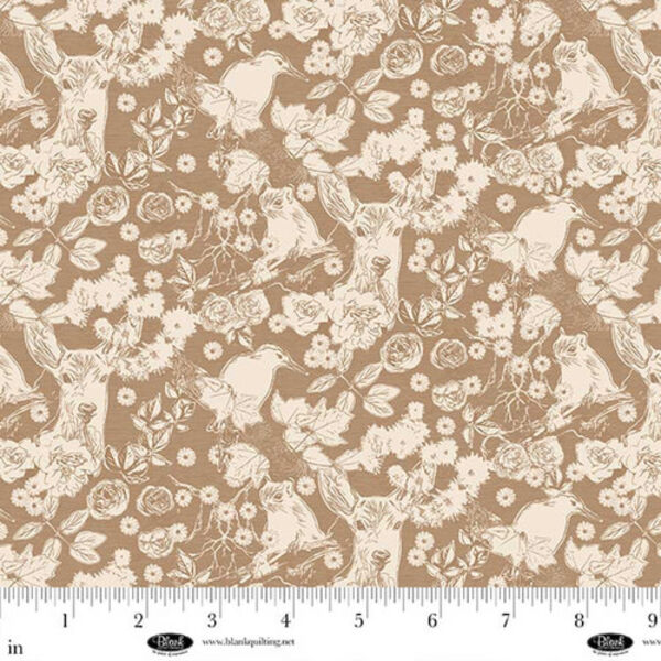 Forest Animals in Mocha