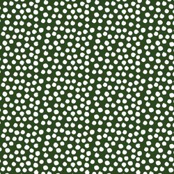 Painted Dot in White on Wintergreen