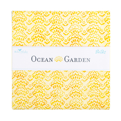 Expressions Batiks 10" Square Pack in Ocean Garden