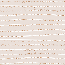 Wavy Dot Stripe in Oatmeal