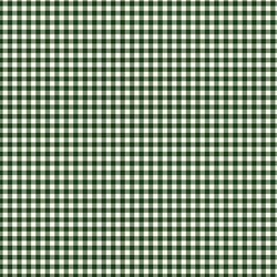 Gingham in Dark Green