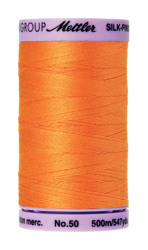 Pumpkin (9104-0122) - Silk Finish Cotton 50wt - 547 Yards