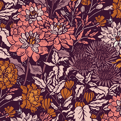 Bewitched Blooms in Autumn Delight