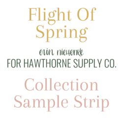Flight of Spring Sample Strip