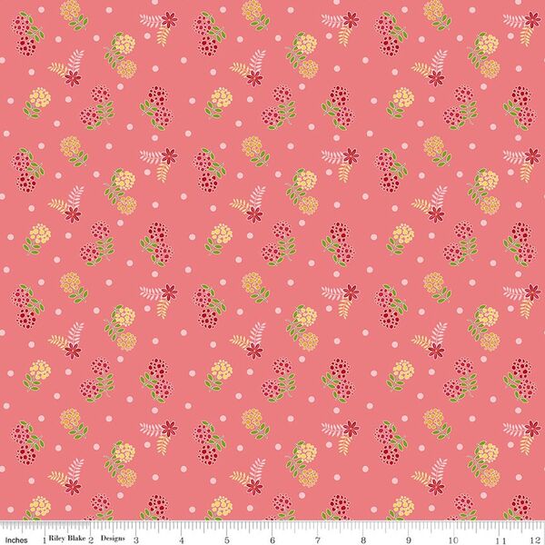 Blossoms in Coral