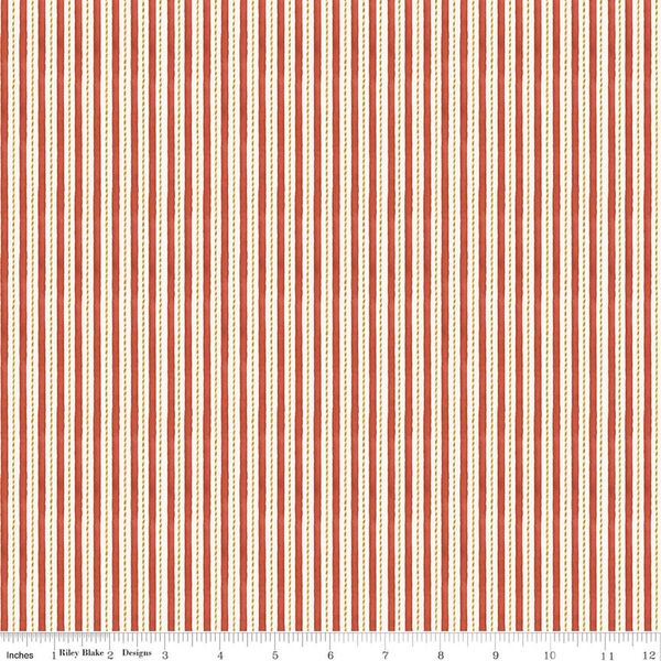 Stripes in Red