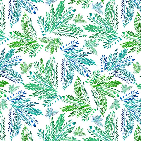 Palm Leaves in Canopy