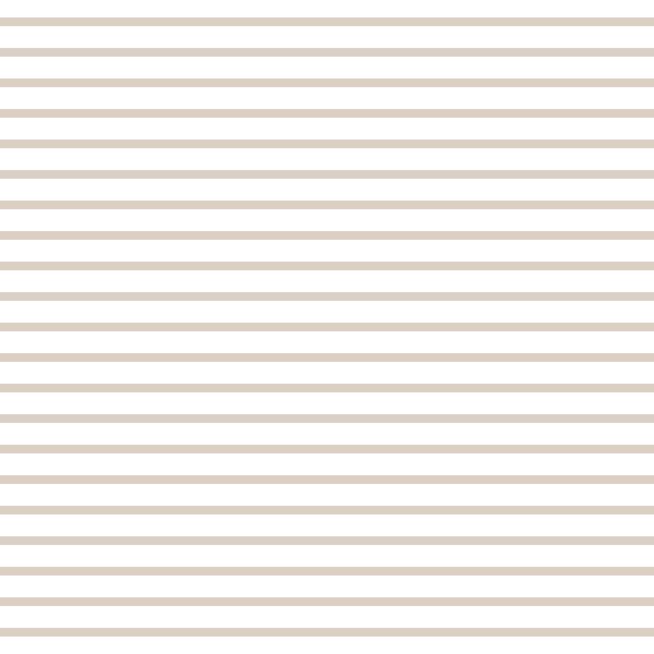 Skinny Stripe in Autumn Birch on White