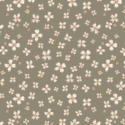 Daisy Blooms in Khaki