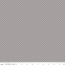 Swiss Dot in Gray