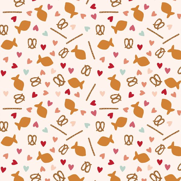 Valentine Snax in Cream